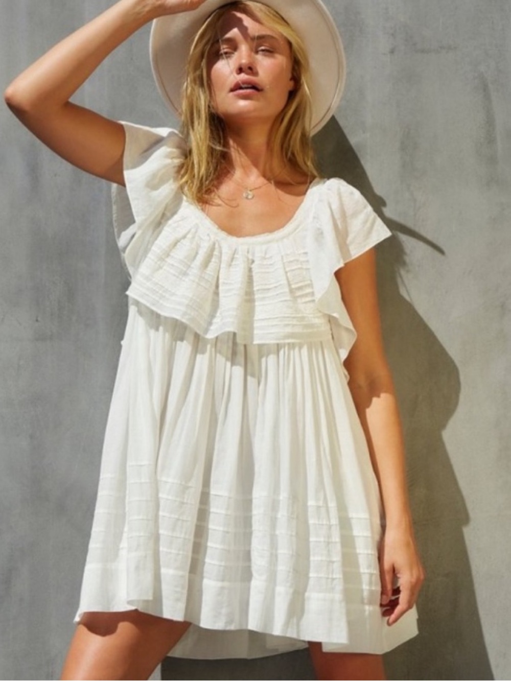 free people hailey mini dress size small